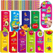 70-Piece Scented Scratch & Sniff Bookmarks – Cute Fruit Theme Assorted Educational Markers