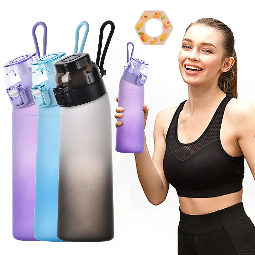 650ml Air Flavored Water Bottle with Flavor Pod – Outdoor & Travel Hydration