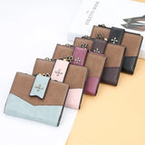 Casual Women’s PU Leather Wallet – Elegant Zipper Bifold Clutch Purse with Card Holder & Coin Pocket