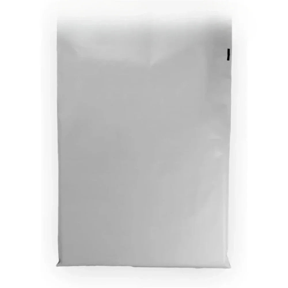 12″×16″ White Poly Mailers – Pack of Large Self-Sealing Plastic Shipping Envelopes, Size 5, 1.7 Mil Thick