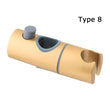 Adjustable Shower Rail Head Slider Holder – ABS Replacement Bracket for Shower Rail