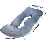 Pregnancy Body Pillow for Sleeping – Large U-Shaped Maternity Pillow for Full Body Support & Comfortable Rest