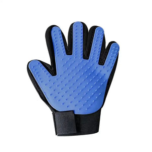 Right hand blue