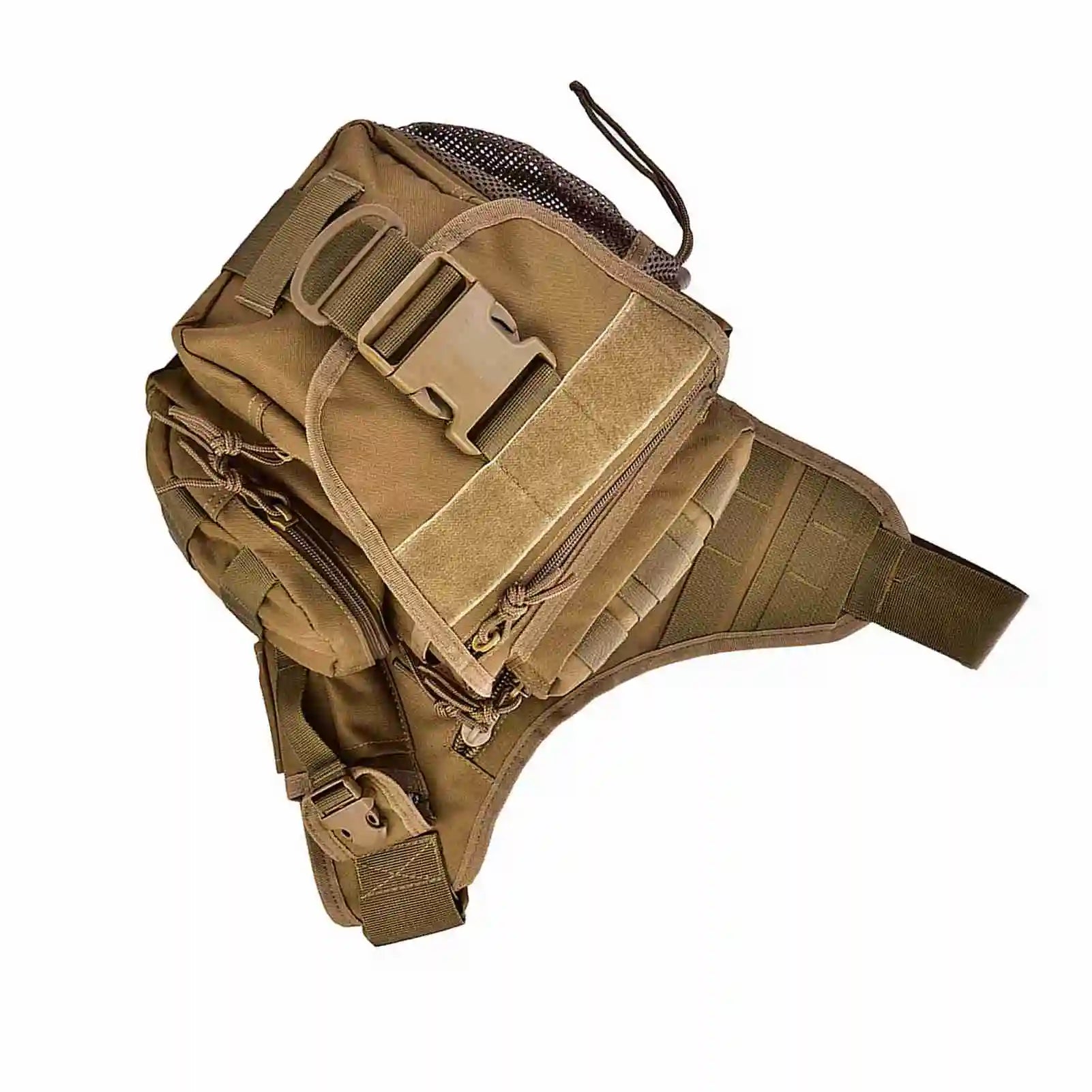 Men’s Military Chest Shoulder Bag – Tactical Crossbody Pack for Travel, Hiking & Outdoor Adventures with Multi-Pockets (2 Colors)