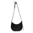 Women’s Crescent Hobo & Crossbody Bag – PU Leather Solid Colour Adjustable Strap for Work & Travel