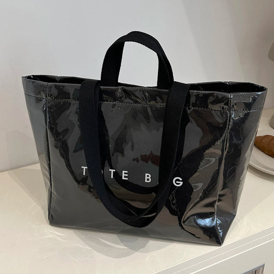 Handbag with Inner Pocket Tote Bag for Women & Men – Adjustable Strap Solid Satchel for Work, School & Office