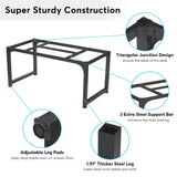 🖥️ Tribesigns Large Office Desk – Modern Computer Table & Writing Desk Workstation for Home Office & Study