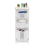 3-Layer Rolling Laundry Hamper Set – Large Capacity Clothes Organizer with Wheels & Sorting Bags