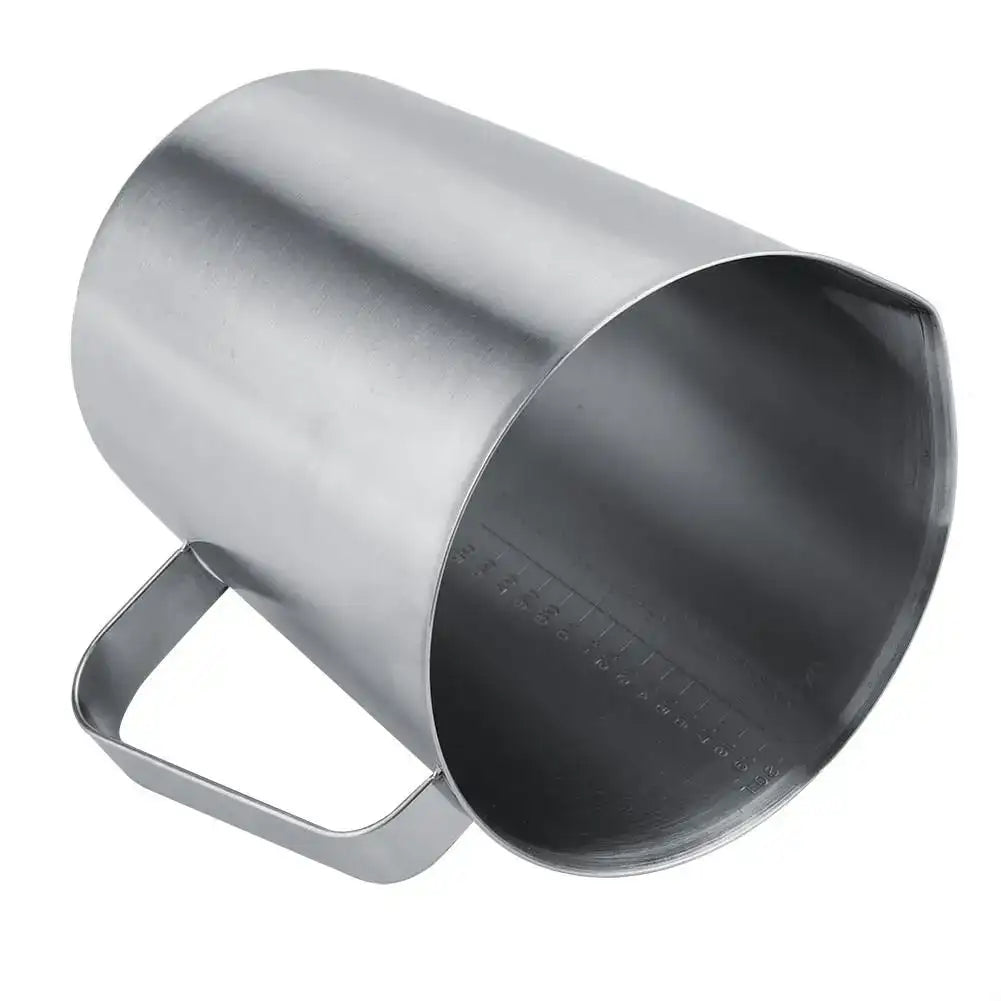 2 000 ml Stainless Steel Milk Frothing Jug & Measuring Pitcher for Latte Art