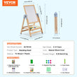 VEVOR Standing Magnetic Drawing Board — Kids Art Easel with Double-Sided Writing Board & Painting Accessories 🎨👶