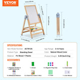 VEVOR Standing Magnetic Drawing Board — Kids Art Easel with Double-Sided Writing Board & Painting Accessories 🎨👶