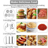 Stainless Steel Meat Grinder Attachment for Stand Mixer – Durable Food & Sausage Grinding Accessory for Home & Pro Kitchens 🍔🔪