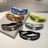 Luxury Y2K Sunglasses – Vintage Punk Designer Shades with UV400 Protection for Men & Women, Sport & Riding Goggles