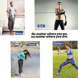 11-Piece Resistance Bands Set – Elastic Rubber Fitness Expander for Home Gym, Bodybuilding & Full-Body Strength Training