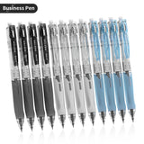 12-Pack Retractable Gel Pens – 0.5 mm Fine Tip, Quick-Dry Smooth Writing Set