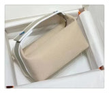 Women’s Large-Capacity Canvas Shoulder Bag – Soft-Texture Colour-Block Tote for Travel & Daily