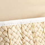 Women’s Straw Woven Shoulder & Crossbody Bag – Large-Capacity Summer Tote & Beach Purse