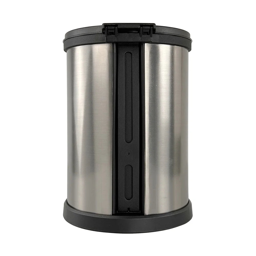 Round 1.5 Gallon Plastic Step Trash Can – Compact Pedal Bin for Bathroom & Office