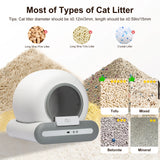 Doel 6.5L Smart Self-Cleaning Cat Litter Box with App Control, WiFi Support & Tofu Litter Compatibility
