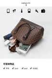 Limited Edition Designer Checkerboard Alma-Style Shell Handbag – Luxury Canvas Shoulder Bag for Women