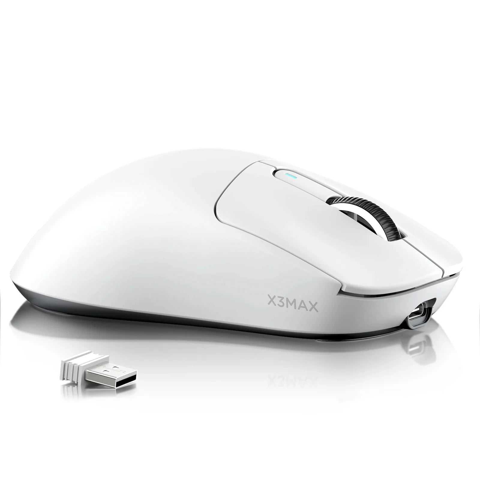 Attack Shark X3MAX Wireless Gaming Mouse – PAW3950 Optical Sensor with Adjustable DPI, Lightweight Design & RGB Backlight