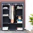 67″ Portable Closet Organizer – Wardrobe Storage Organizer with 10 Shelves, Quick & Easy to Assemble (Gray)