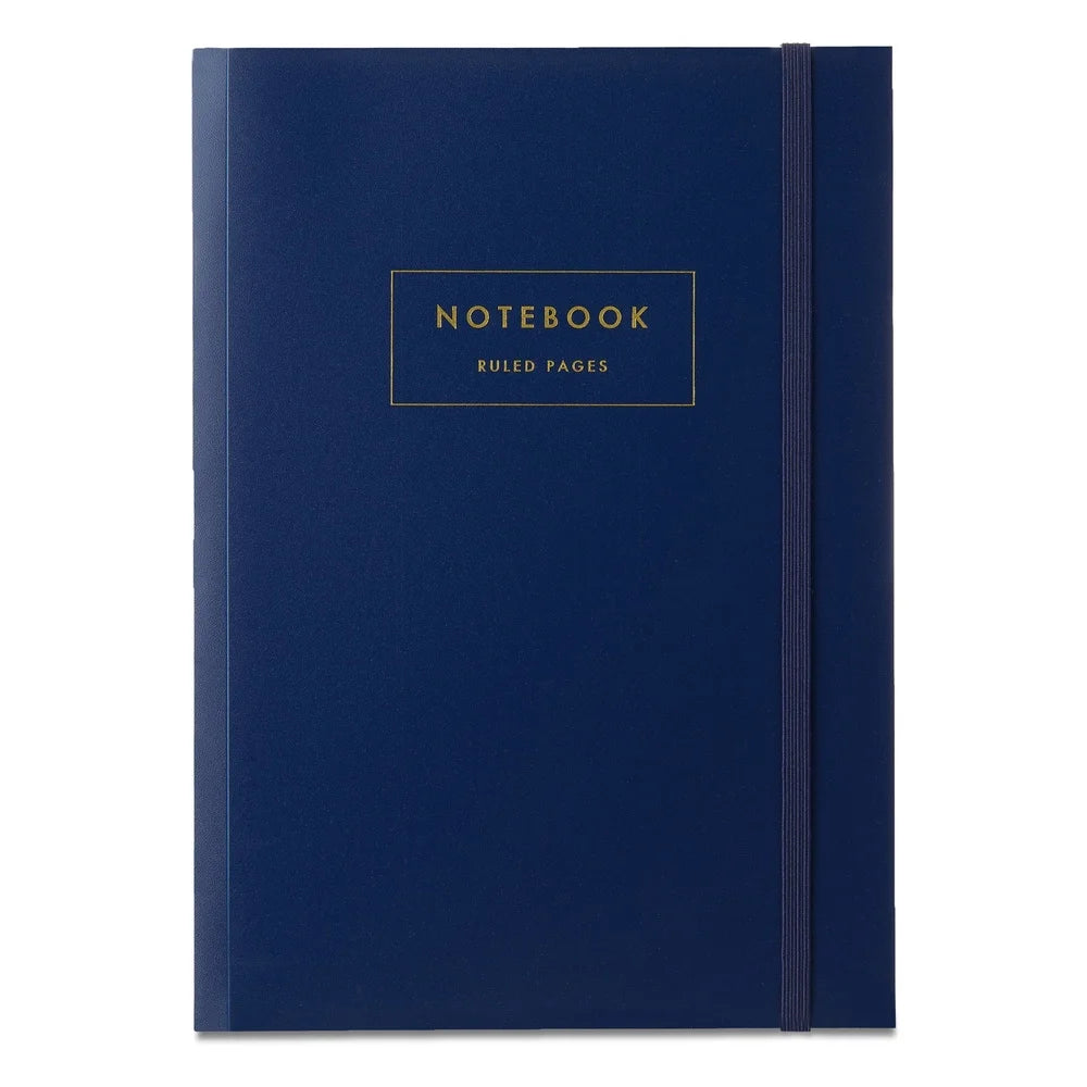 Durable 7×9.87" Poly Notebook – 80 Ruled Pages, Flexible Cover for School & Office 📓💼