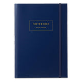 Durable 7×9.87" Poly Notebook – 80 Ruled Pages, Flexible Cover for School & Office 📓💼