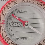 Luminous Waterproof Compass – High-Accuracy Outdoor Navigation Tool with Magnifier for Hiking & Survival 🧭💡