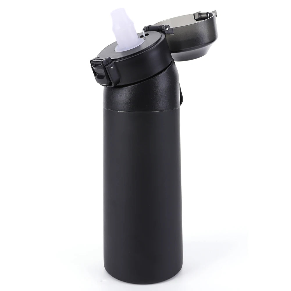 500ml Insulated Water Bottle with Straw – Leak-Proof Stainless Steel for Outdoors & Fitness