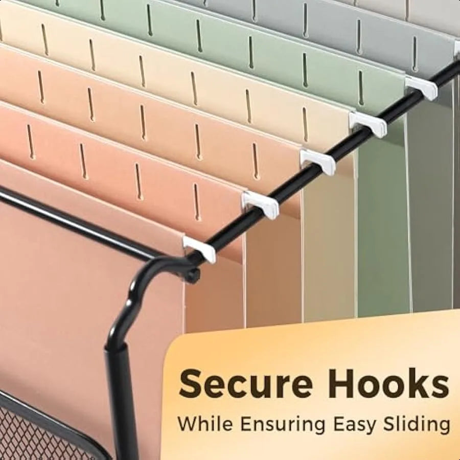 Hanging File Folders – 6-Pack Letter Size Folders with 1/5-Cut Tabs for Home & Office Organization 📂