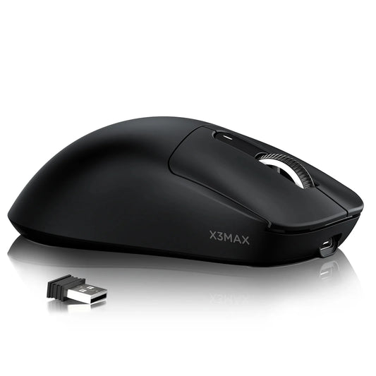 Attack Shark X3MAX Wireless Gaming Mouse – PAW3950 Optical Sensor with Adjustable DPI, Lightweight Design & RGB Backlight