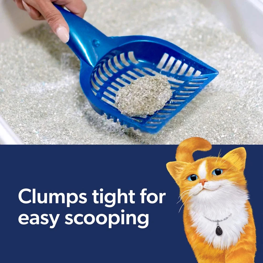 Heavy-Duty Clumping Cat Litter – 30-Day Odor Elimination with Febreze Freshness, Low Dust Formula for All Cats