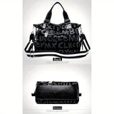 2025 New Letter Pattern Large Capacity Women’s Shoulder Bag – Stylish Multi-Functional Crossbody for Daily Travel 👜✨