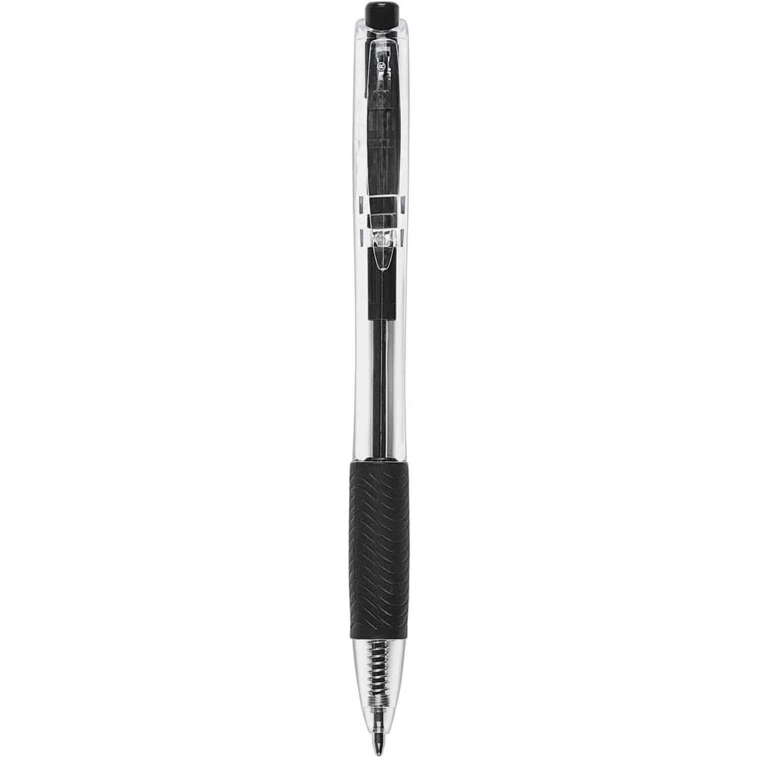 Retractable Ballpoint Pen Set – 1.0mm Midpoint Bulk Pack (50-Count) with Comfortable Grip – Black Ink ✒️🖤