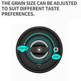 Rechargeable Electric Salt & Pepper Grinder Set – 2 Pack with Base - PulinGO