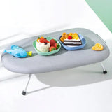 “Portable Mini Ironing Board with Removable & Washable Cover – Foldable Ironing Stand for Clothes”
