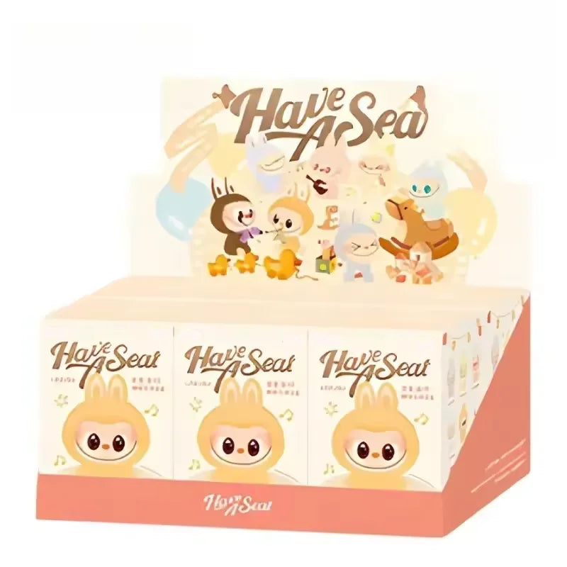 2025 Monster Box Anime Plush Doll & Keychain Set – Macaron Monster Replica with Pendant Model Toy 🎁