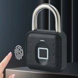 Smart Fingerprint Padlock with Tuya APP – Waterproof Portable Anti-Theft Keyless Lock