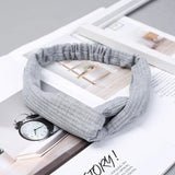 8-Piece Headband Set – Cross Knit Thread Hair Accessories for Face Wash, Yoga & Exercise 💆‍♀️🧘‍♀️