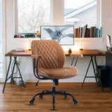 💺 Ergonomic Office Desk Chair – Computer Chair with Lumbar Support, Adjustable Height & Rubber Casters for Home Office