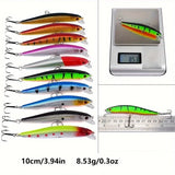 56-Piece Multifunctional Fishing Bait Set – Hooks, Crankbaits, Spinners & Lures | Perfect for Carp, Bass & Multi-Species Fishing