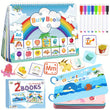 2-Set Montessori Busy Books for Preschool Learning Activities (Ages 3+) 📘📗