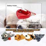 NPET Puppy Heartbeat Plush Dog Toy – Comforting Sleep Aid for Small, Medium & Large Dogs