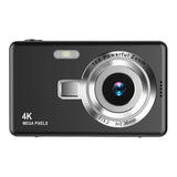 4K & 1080P Digital Vlogging Camera – Anti-Shake, Autofocus, 2.4" IPS Screen, Photography for Kids & Beginners