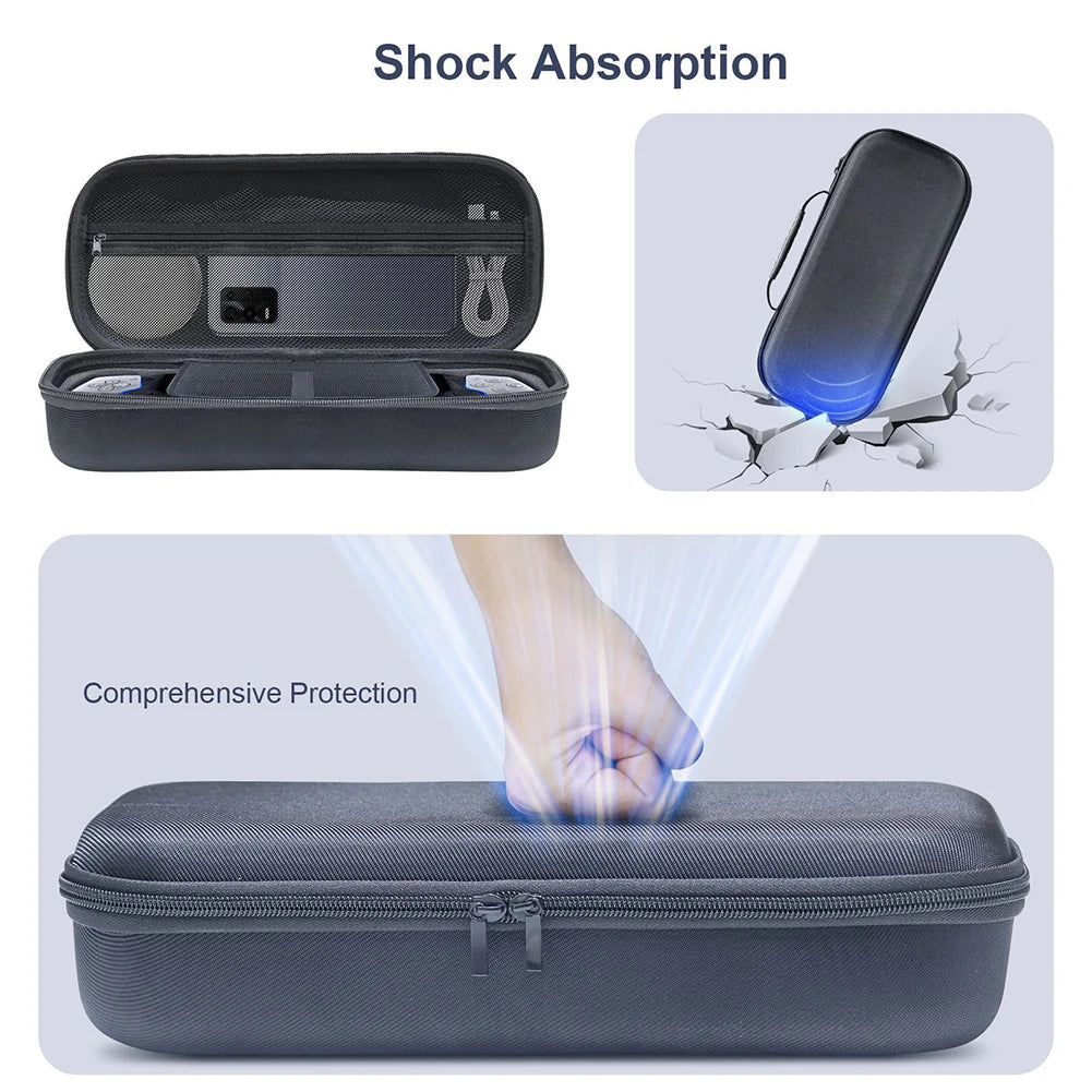 Sleek Shockproof EVA Hard-Shell Carrying Case for PS5 Portal – Portable & Protective
