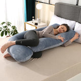 Pregnancy Body Pillow for Sleeping – Large U-Shaped Maternity Pillow for Full Body Support & Comfortable Rest