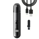 Electric Nose Hair Trimmer – USB Rechargeable Nose, Ear & Eyebrow Clipper with Precision Blades for Men’s Grooming