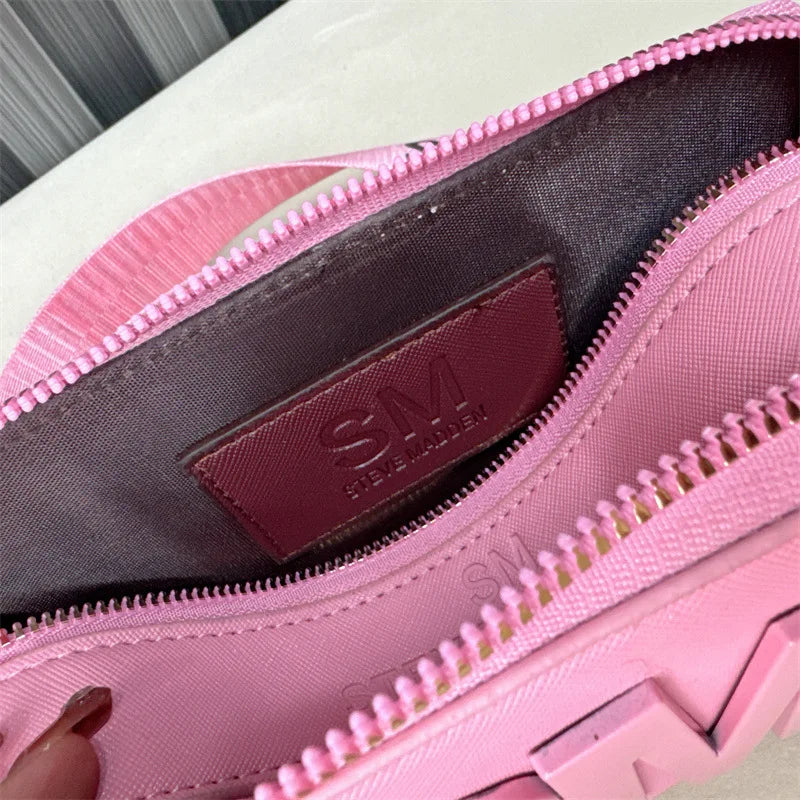 Women’s Small Square Camera-Bag Style Crossbody – Wide Strap, Trendy 2024 SS