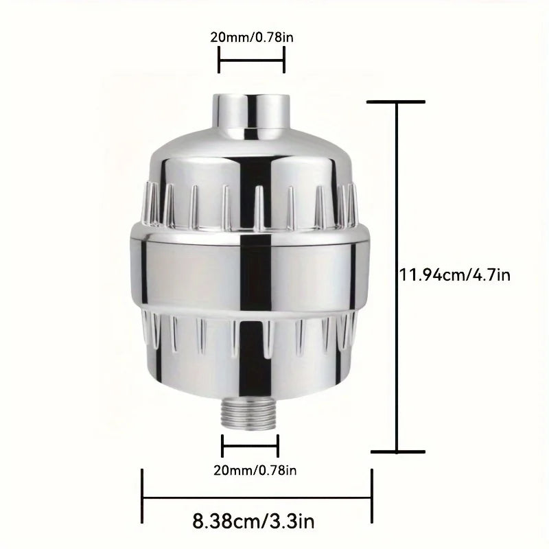 Multi-Layer Bathtub Water Purifier Filter – Household Shower & Bath Water Cleaner